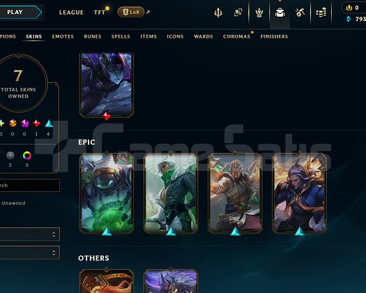 TR Unranked | 7 Kostüm - 41 Hero | Dereceli Hazır