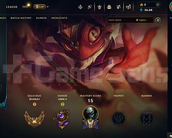 TR Gold 1 | 5 Kostüm - 36K Mö | LoL Hesap