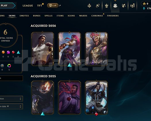 TR Plat 4 | 6 Kostüm - 72 Hero | LoL Hesap