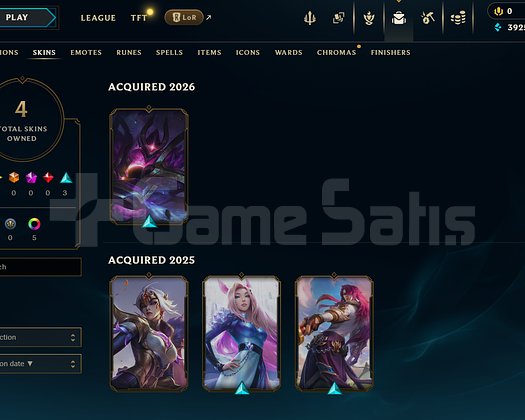 TR Plat 4 | 4 Kostüm - 62 Hero | LoL Hesap