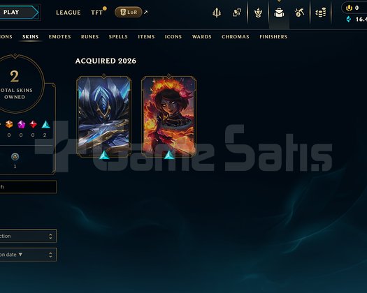 TR Unranked | 2 Kostüm - 16K Mö | Dereceli Hazır