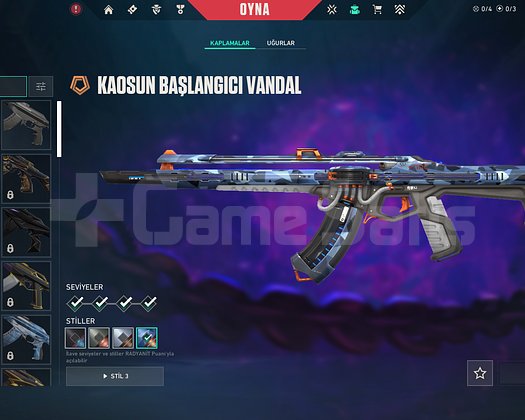 Kaos vandallı smurf hesap