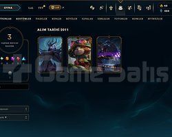 EUW HANDMADE UNRANKED RANK KASMALIK 2011 ACILIMLI