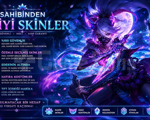 TR /Sahibinden Güzel Skinler / Garantili Hesaptır