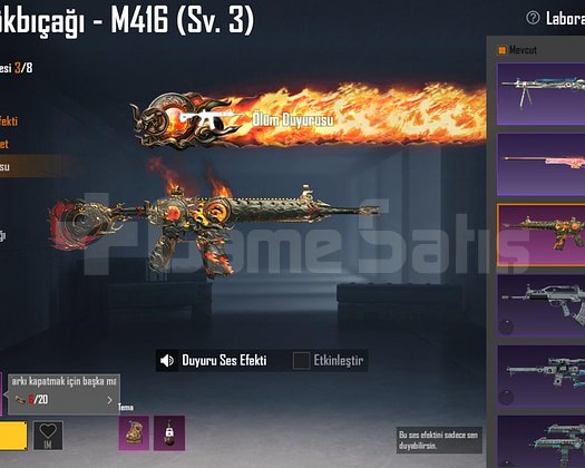 Kızıl Gökbıçağı M4 3SV x 2 METARYAL !