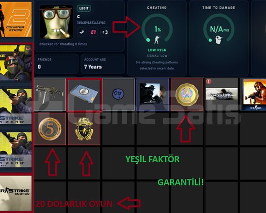 FIRSAT HESAP! - 3 MADALYA - TEMİZ - PREMİER HESAP!