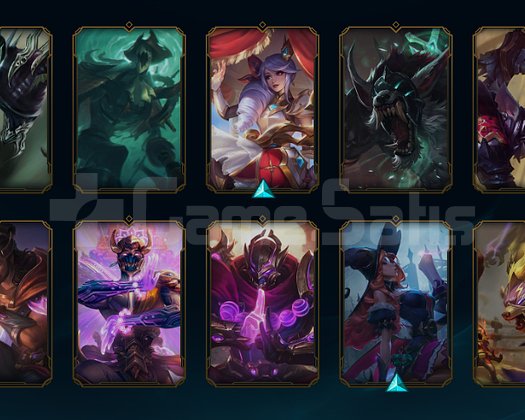 EUW 30 LEVEL FRESH HESAP 10 SKIN HANDMADE