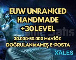 EUW HANDMADE 30-50K +MÖ 30 Level
