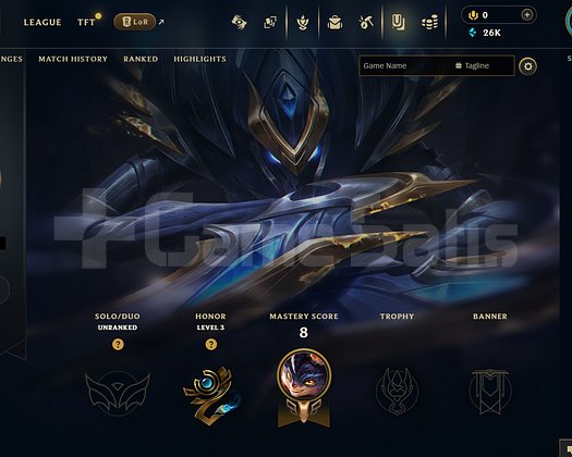 TR Unranked | 2 Kostüm - 26K Mö | LoL Hesap