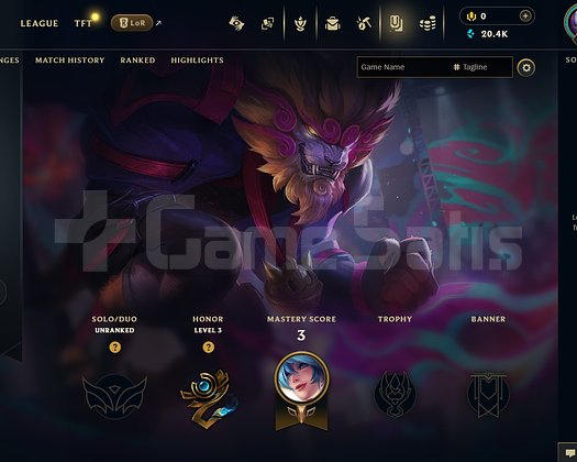 TR Unranked | 2 Kostüm - 20K Mö | LoL Hesap