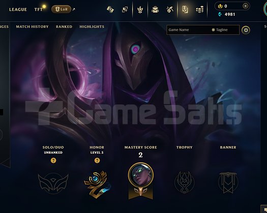 TR Unranked | 4 Kostüm - 34 Hero | LoL Hesap