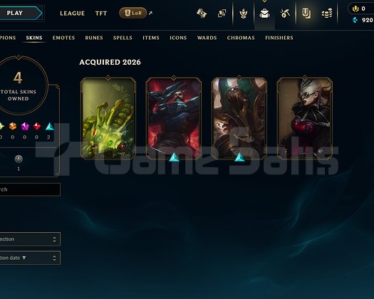 TR Unranked | 4 Kostüm - 24 Hero | LoL Hesap