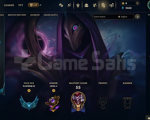 TR Esnek Plat 3 | 6 Kostüm - 51 Hero | LoL Hesap