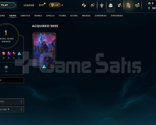 TR Unranked | 1 Kostüm - 22 Hero | LoL Hesap