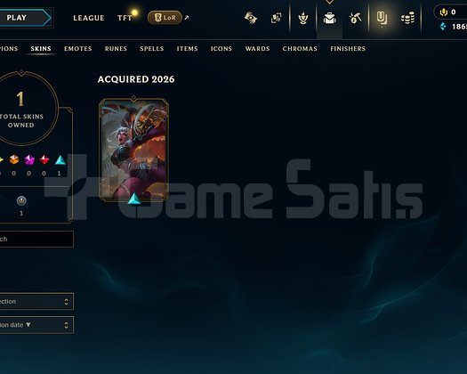 TR Unranked | 1 Kostüm - 24 Hero | LoL Hesap