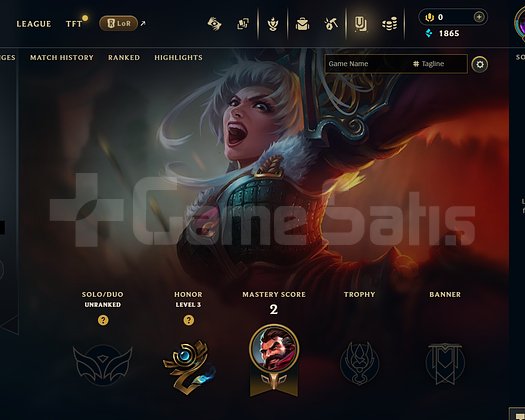 TR Unranked | 1 Kostüm - 24 Hero | LoL Hesap