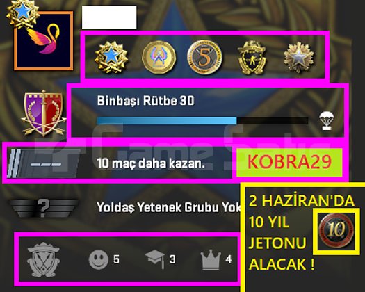 FACEİT+ 6 MADALYA 592 WİN 984 SAAT SEÇKİN