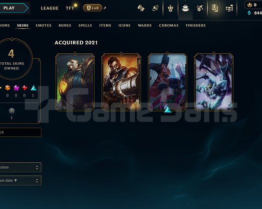 TR Unranked | 4 Kostüm - 23 Hero | LoL Hesap