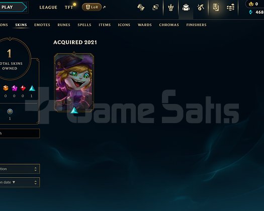 TR Unranked | 1 Kostüm - 27 Hero | LoL Hesap