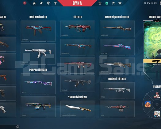 50K+ VP YATIRILMIŞ VCT BIÇAK-12 VANDAL SKINLI