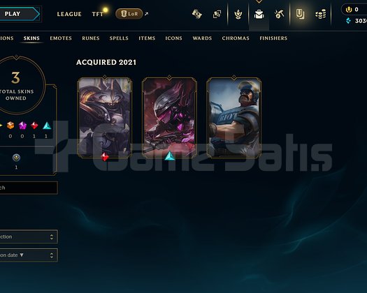 TR Unranked | 3 Kostüm - 24 Hero | LoL Hesap