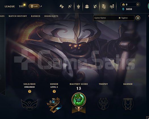 TR Unranked | 3 Kostüm - 24 Hero | LoL Hesap