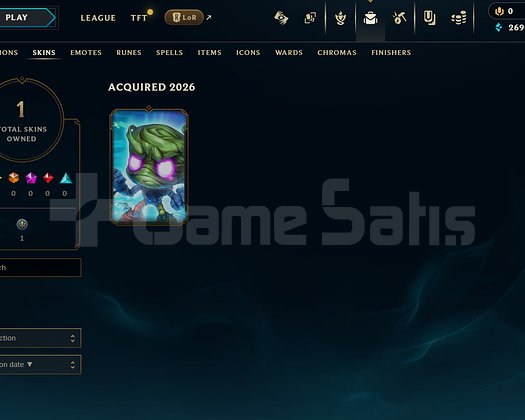 TR Unranked | 1 Kostüm - 23 Hero | LoL Hesap