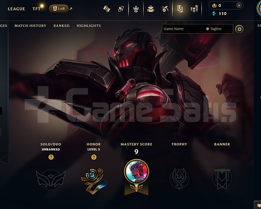 TR Unranked | 1 Kostüm - 26 Hero | LoL Hesap