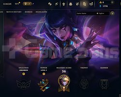 TR Unranked | 5 Kostüm - 36 Hero | LoL Hesap