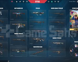 RGX KELEBEK VANDAL PHANTOM SKINLI SMURF HESAP