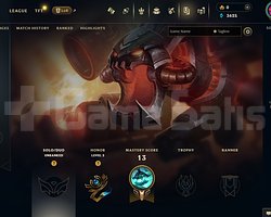 TR Unranked | 2 Kostüm - 22 Hero | LoL Hesap