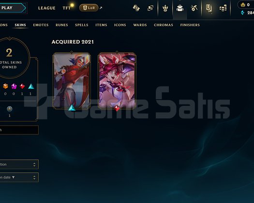 TR Unranked | 2 Kostüm - 25 Hero | LoL Hesap