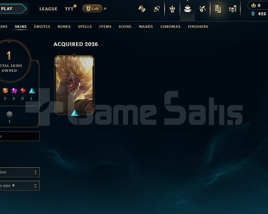 TR Unranked | 1 Kostüm - 22 Hero | LoL Hesap