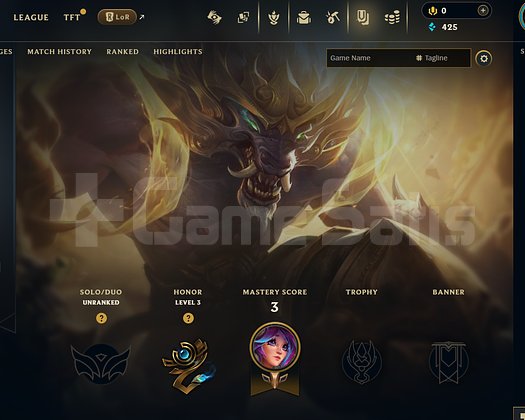 TR Unranked | 1 Kostüm - 22 Hero | LoL Hesap