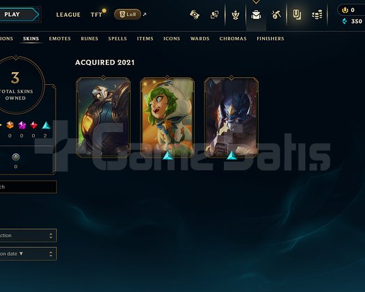 TR Unranked | 3 Kostüm - 32 Hero | LoL Hesap