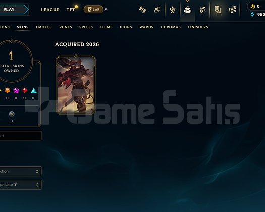 TR Unranked | 1 Kostüm - 19 Hero | LoL Hesap