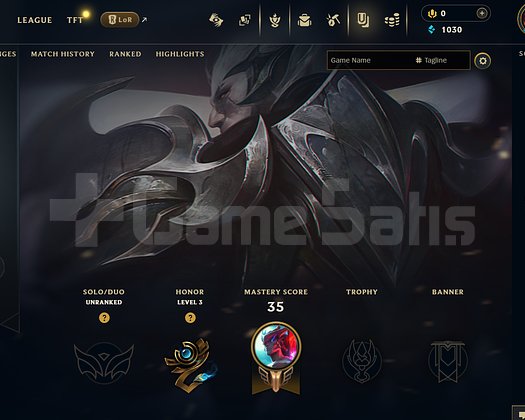 TR Unranked | 3 Kostüm - 25 Hero | LoL Hesap