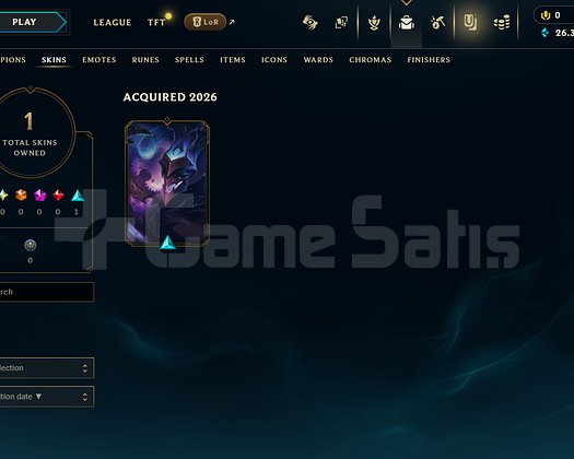 TR Unranked | 1 Kostüm - 26K Mö | Dereceli Hazır