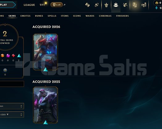 TR Unranked | 2 Kostüm - 23K Mö | Dereceli Hazır