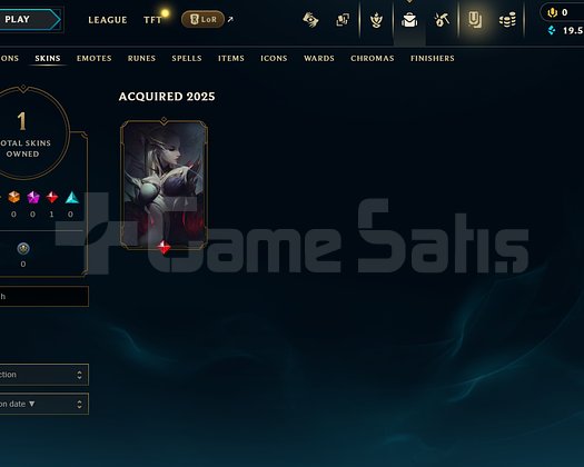 TR Unranked | 1 Kostüm - 19K Mö | LoL Hesap