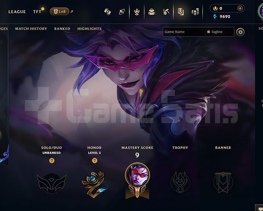 TR Unranked | 2 Kostüm - 35 Hero | LoL Hesap