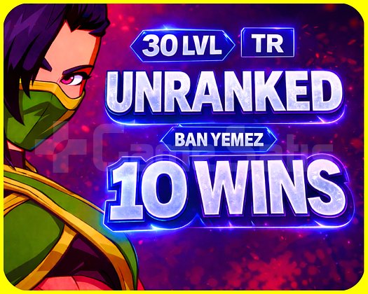 DERECELİ HAZIR 10 WIN TR 30 LVL 30K+ M.Ö.