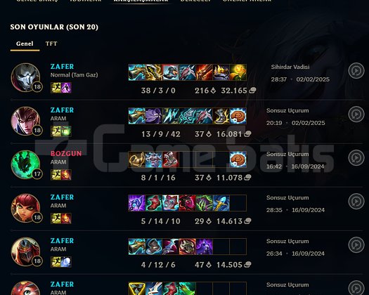 DERECELİ HAZIR UNRANKED FRESH HESAP