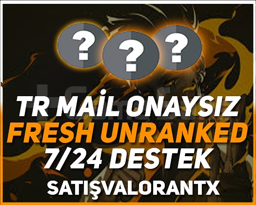 TR - FRESH UNRANKED - MAİL ONAYSIZ - +20 LEVEL!
