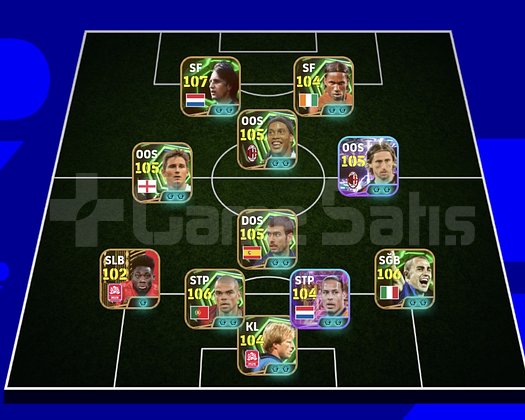 KG 3242 2 BOMBACI+DROGBA+CRUYF+LAMPARD+VANDİJK