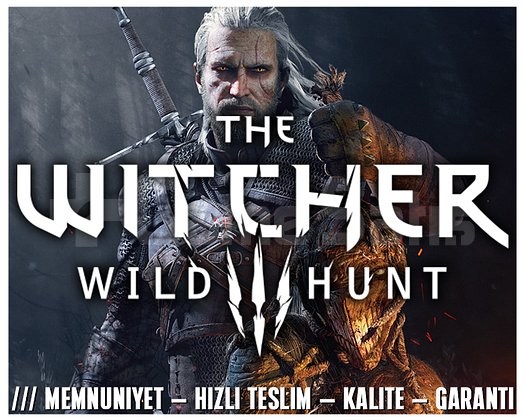 The Witcher 3 + KORUMA + HIZLI TESLİM + GARANTİ