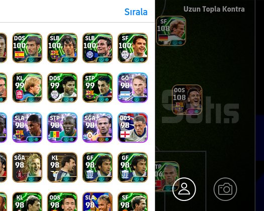 3315 KG 8 BOMBACI 109 HAZARD 108 MESSİ META