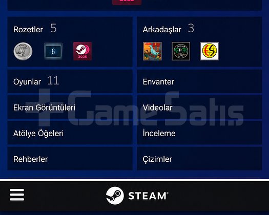Efootbol efsane kadrom satilik Steam hesabım