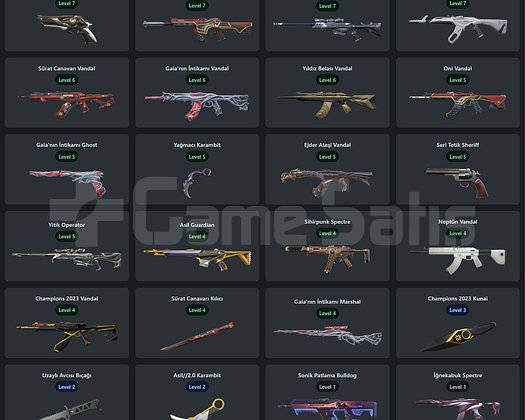 CS Vandal / Kunai / Yağmacı Karambit Dolu Dolu