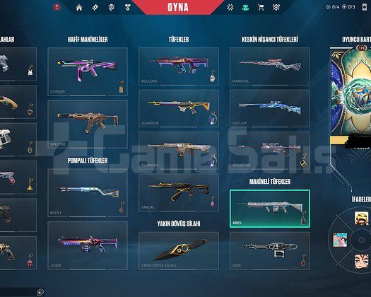 CS Vandal / Kunai / Yağmacı Karambit Dolu Dolu